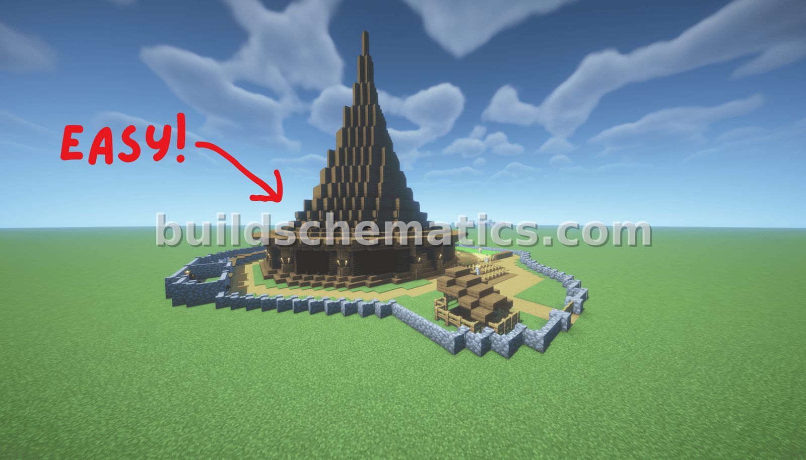 Large Spruce and Dark Oak Starter Base