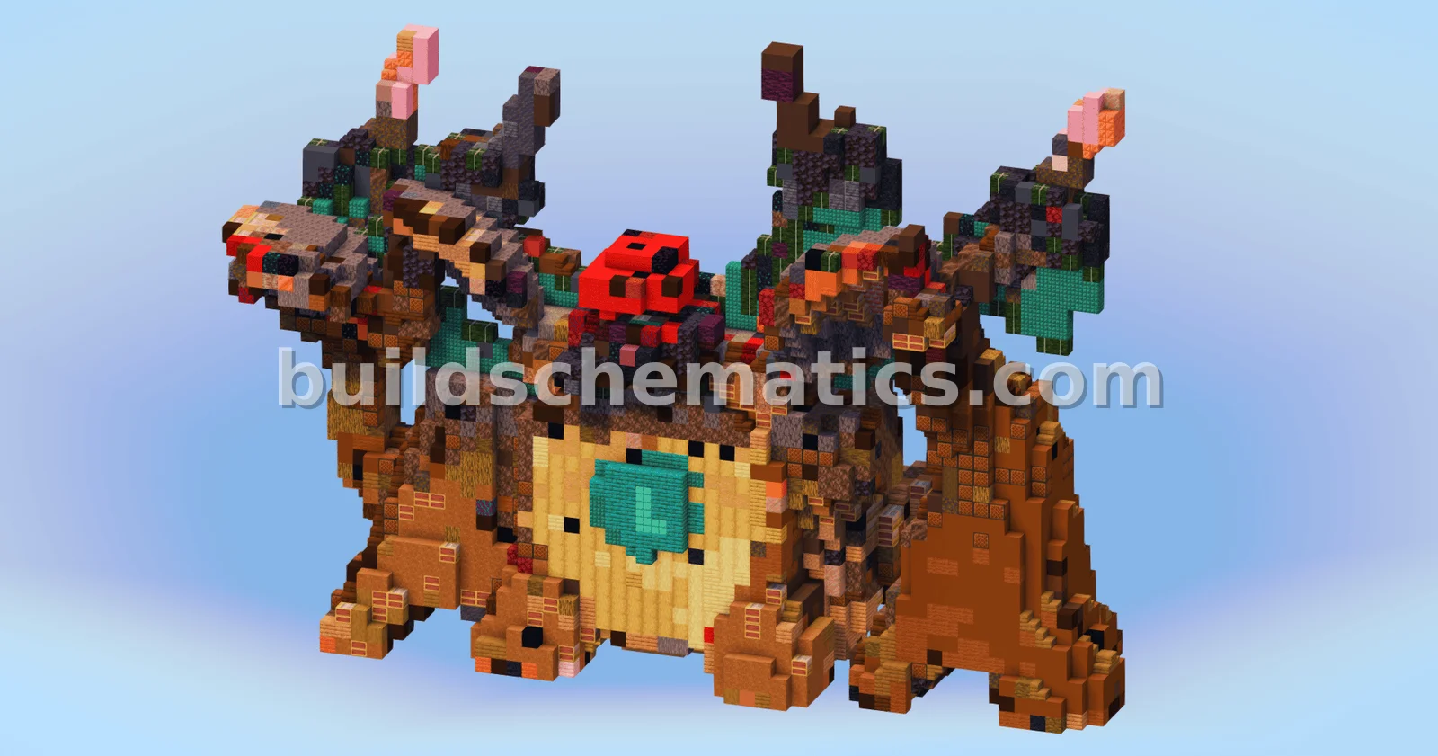 Gigantamax Rillaboom Minecraft Build