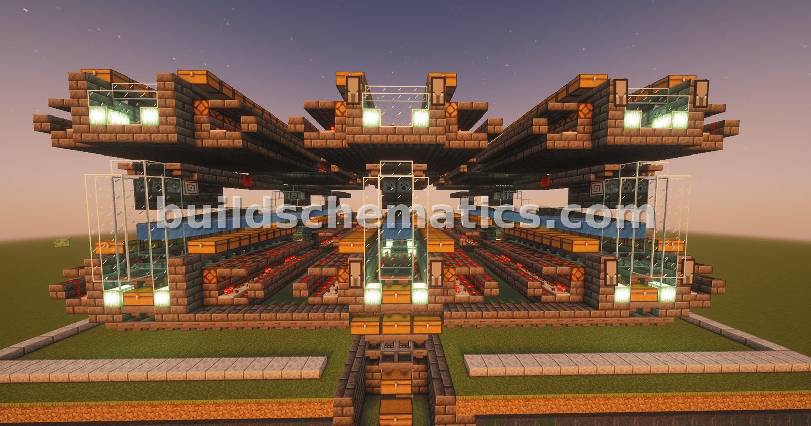 Modular Industrial Bee Farm Design — view 2
