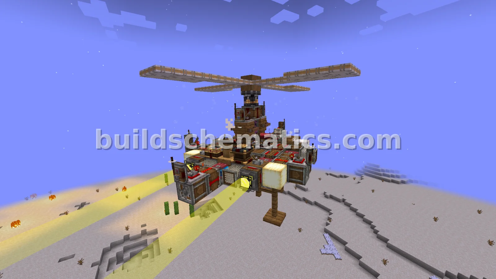Wooden Flying Drone for Survival Mode — view 2