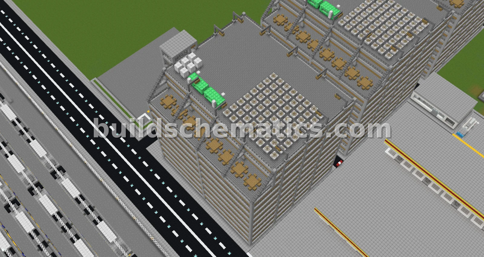 Ten Story Apartment Building — view 2
