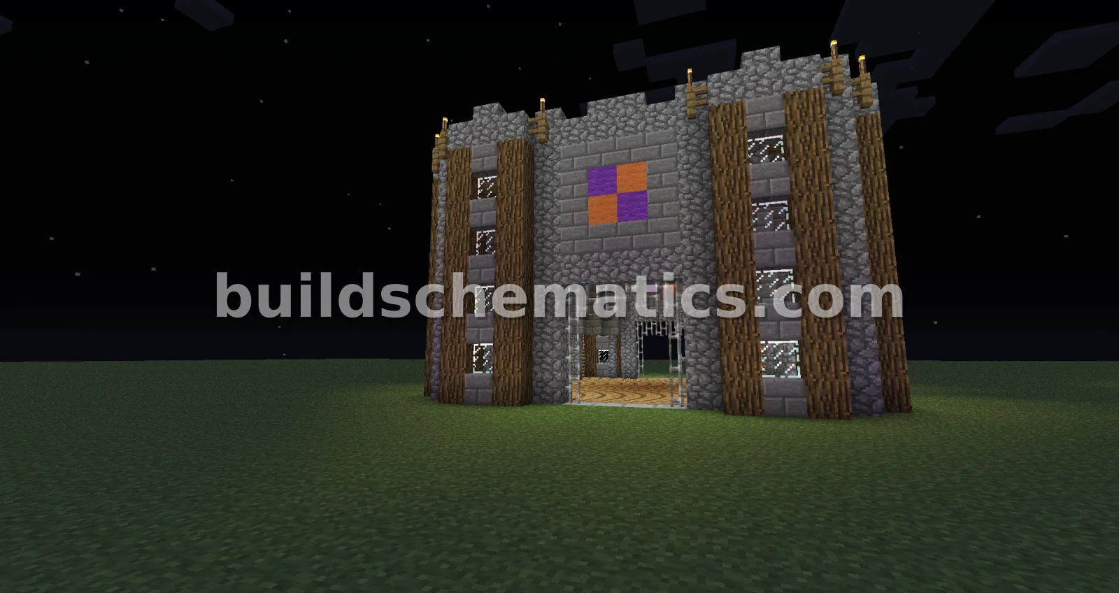 Castle Gatehouse Structure — view 2