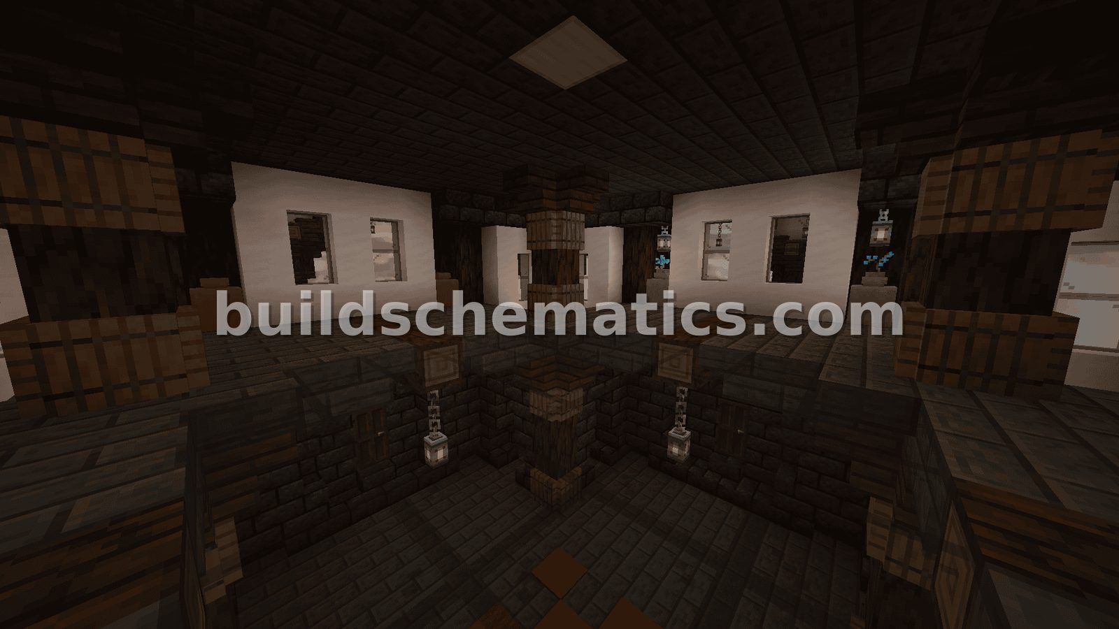 Medieval Fortress Aerial Military Base — view 5
