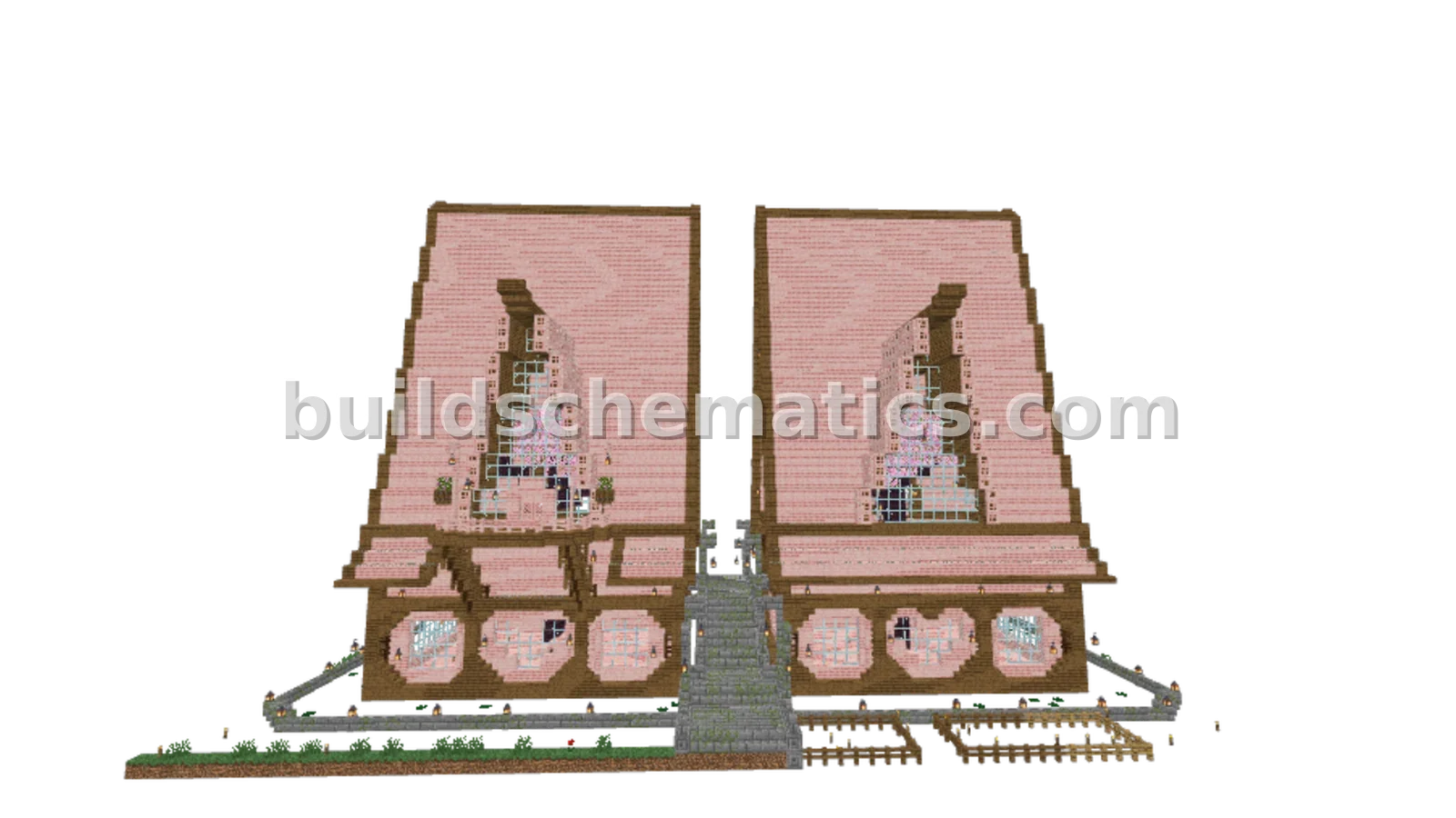 Cherry Moat House - 74x50x44