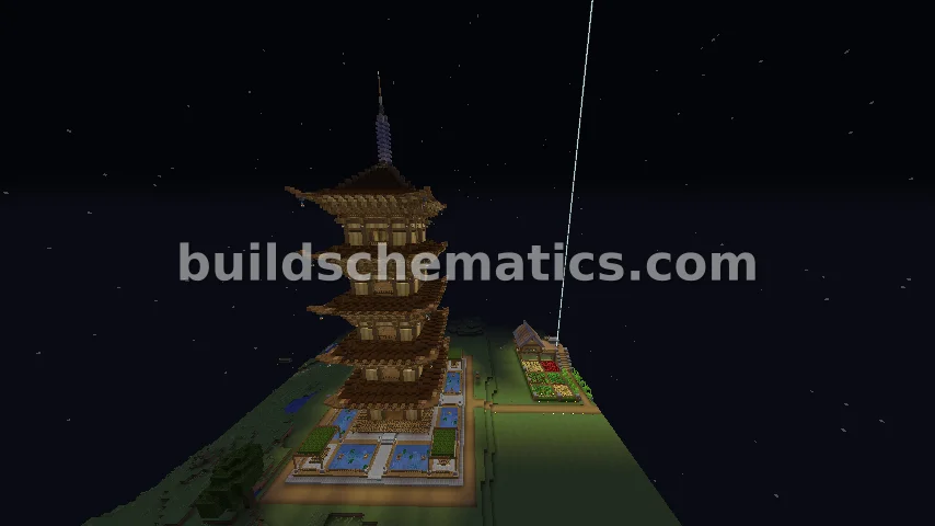 Asian Temple Structure