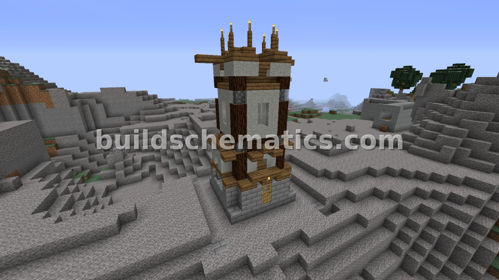 Medieval Elytra Decoration Tower — view 2