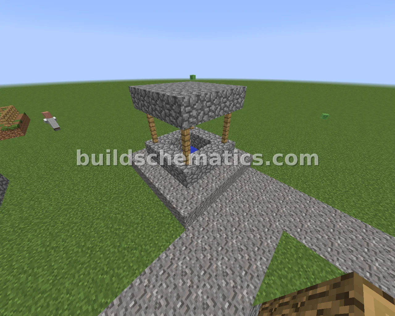 Minecraft Village Well Structure