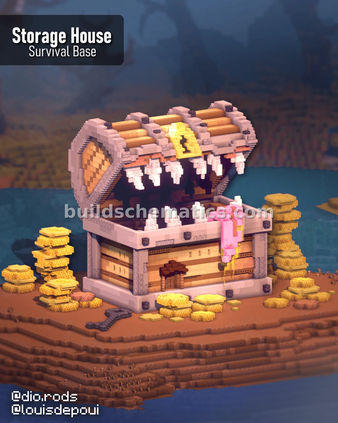 Chest-Shaped Storage Building