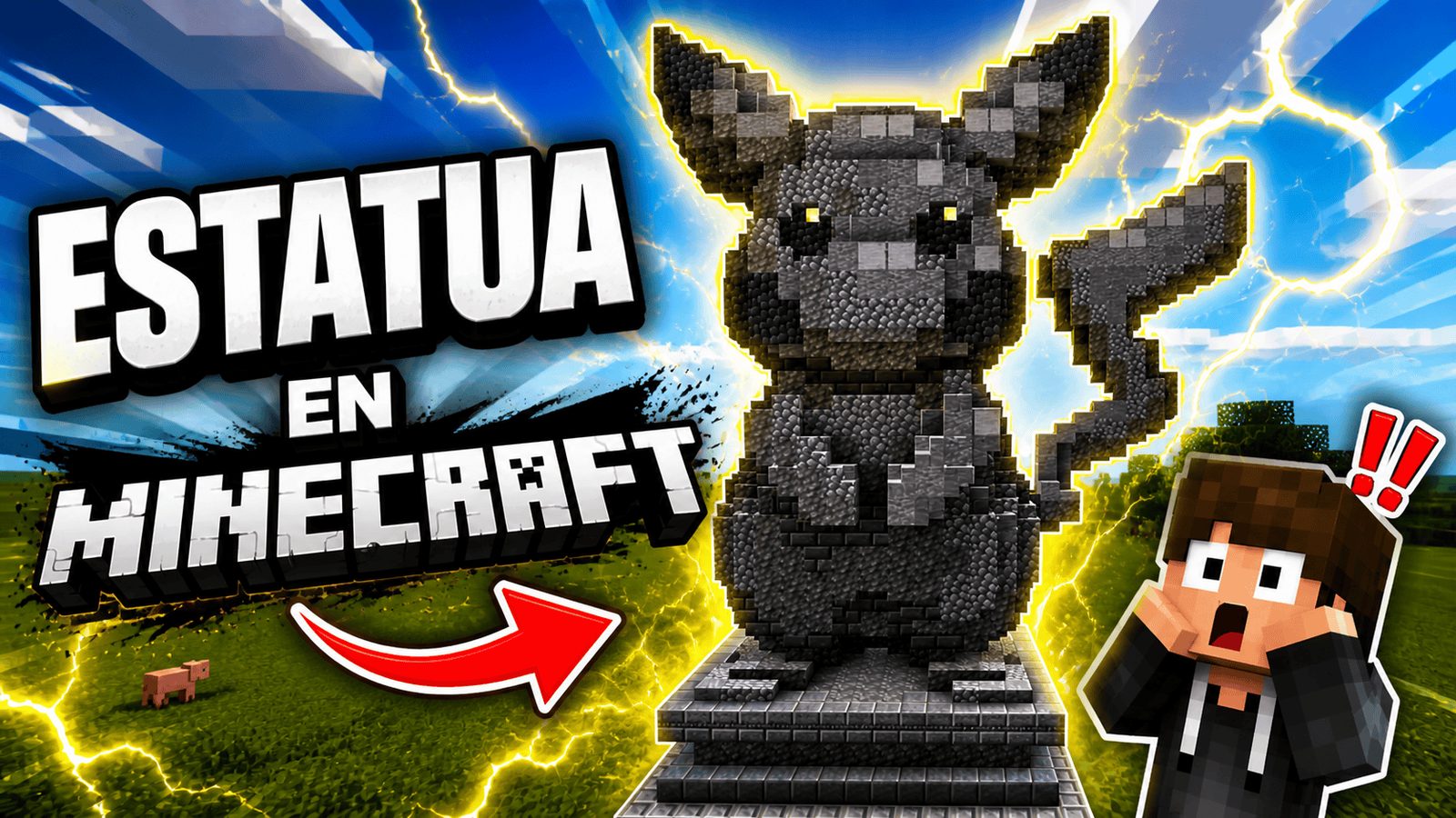 Pikachu Pokemon Statue