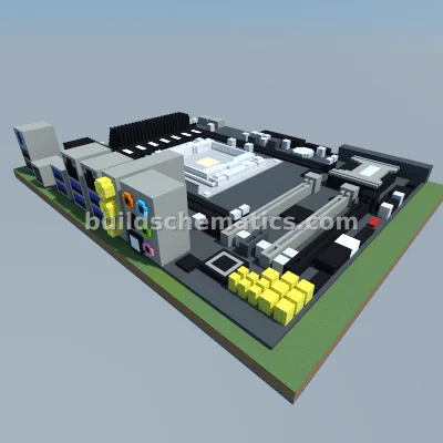 ASUS X99-M WS Motherboard Replica
