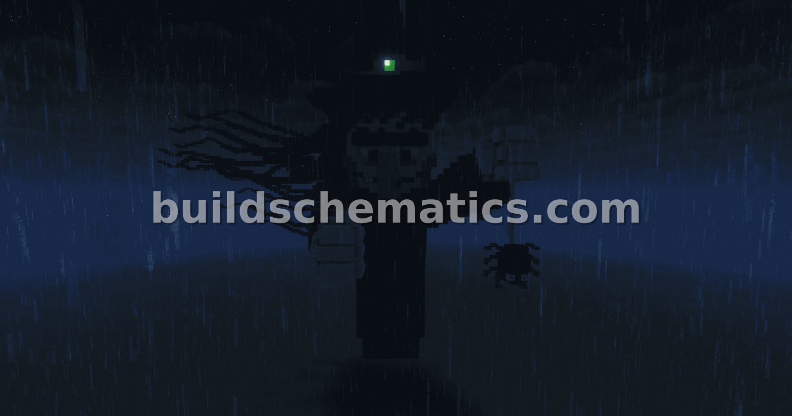 Spooky Witch Statue — view 2
