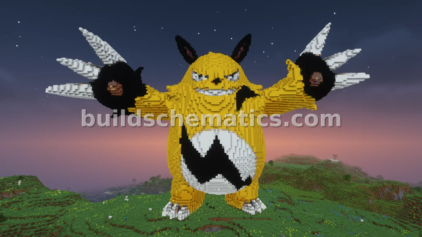 Grizzbolt Statue - Epic Minecraft Build — view 2