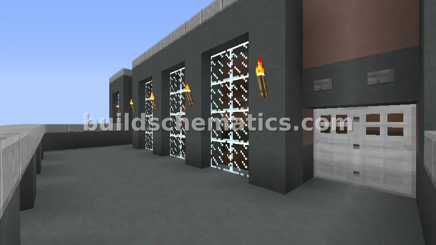 Large Futuristic Clay House With Balconies — view 4