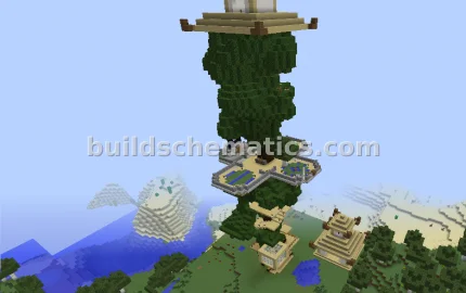 Cozy Minecraft Treehouse
