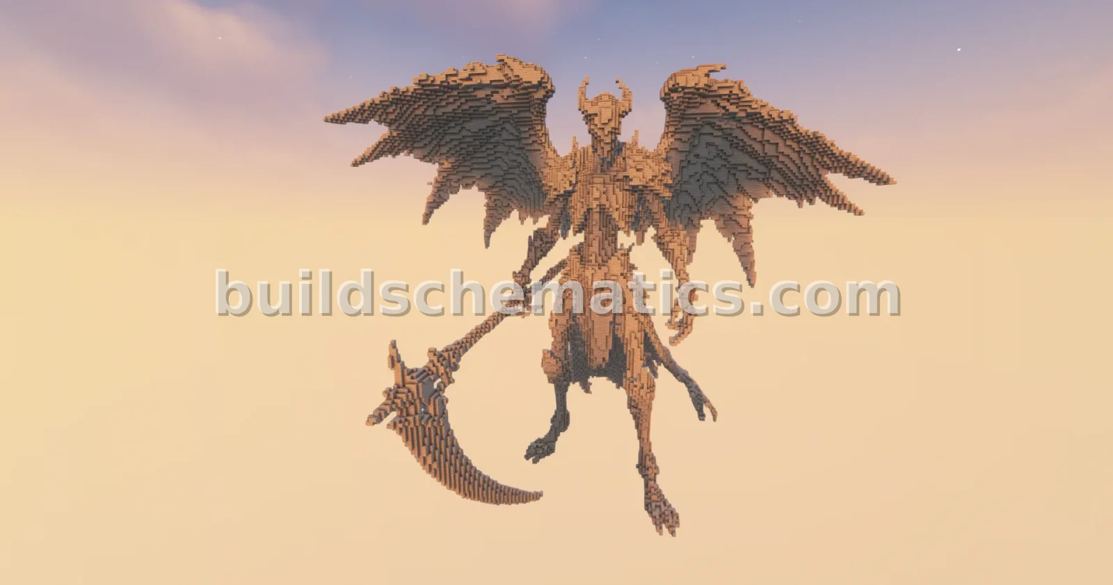 Minecraft Beast Fallen Statue - Epic Sculpture — view 2