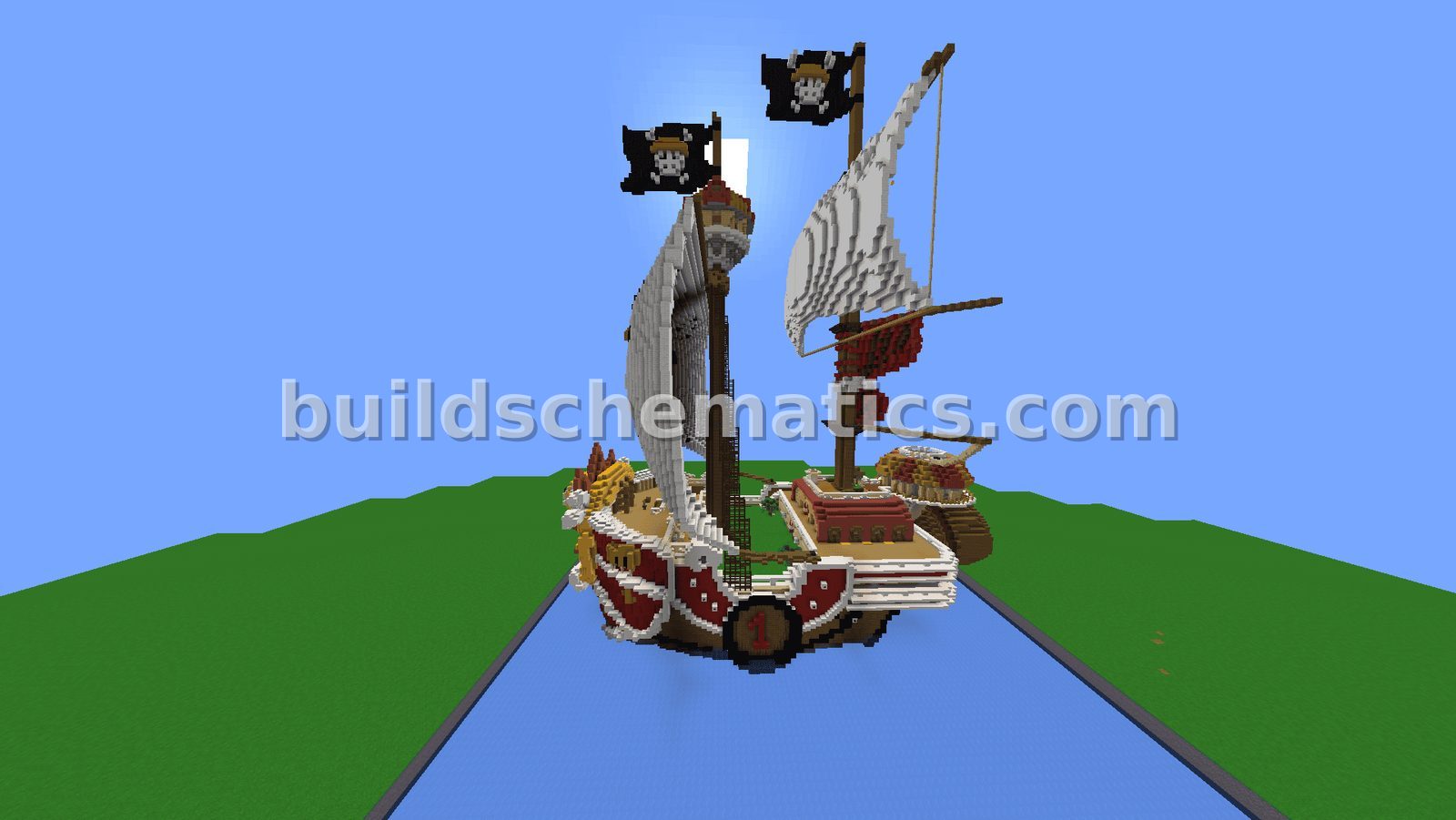 Thousand Sunny Ship Replica — view 3