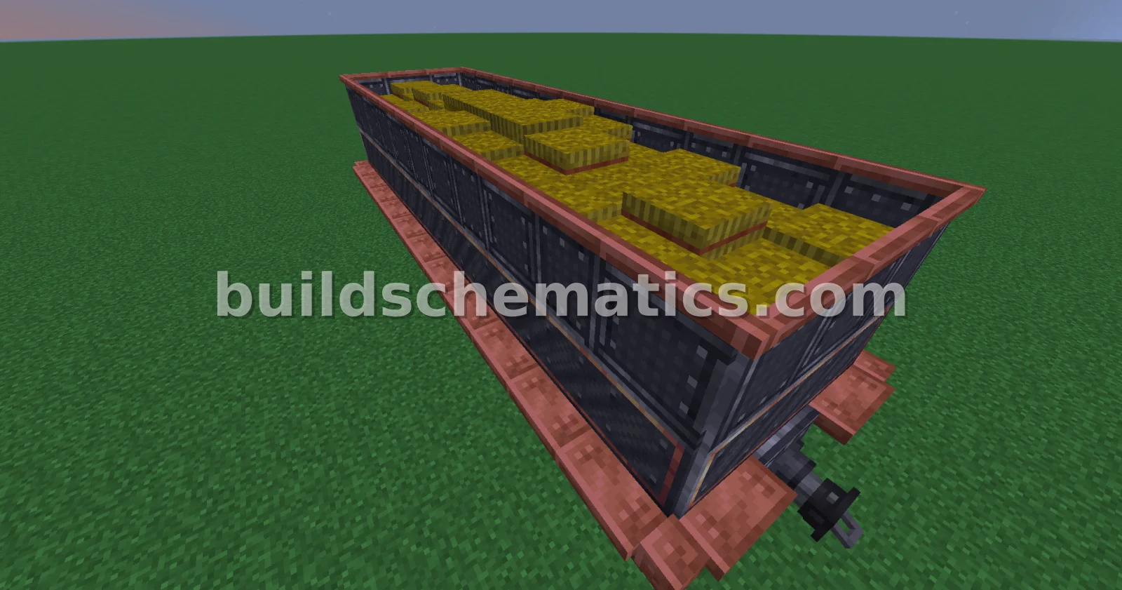 Steam Locomotive Cargo Wagon
