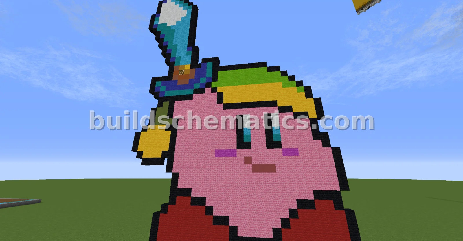 Sword Kirby Minecraft Build
