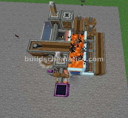 Small Redstone, Iron, Gold, and Copper Farm — view 4