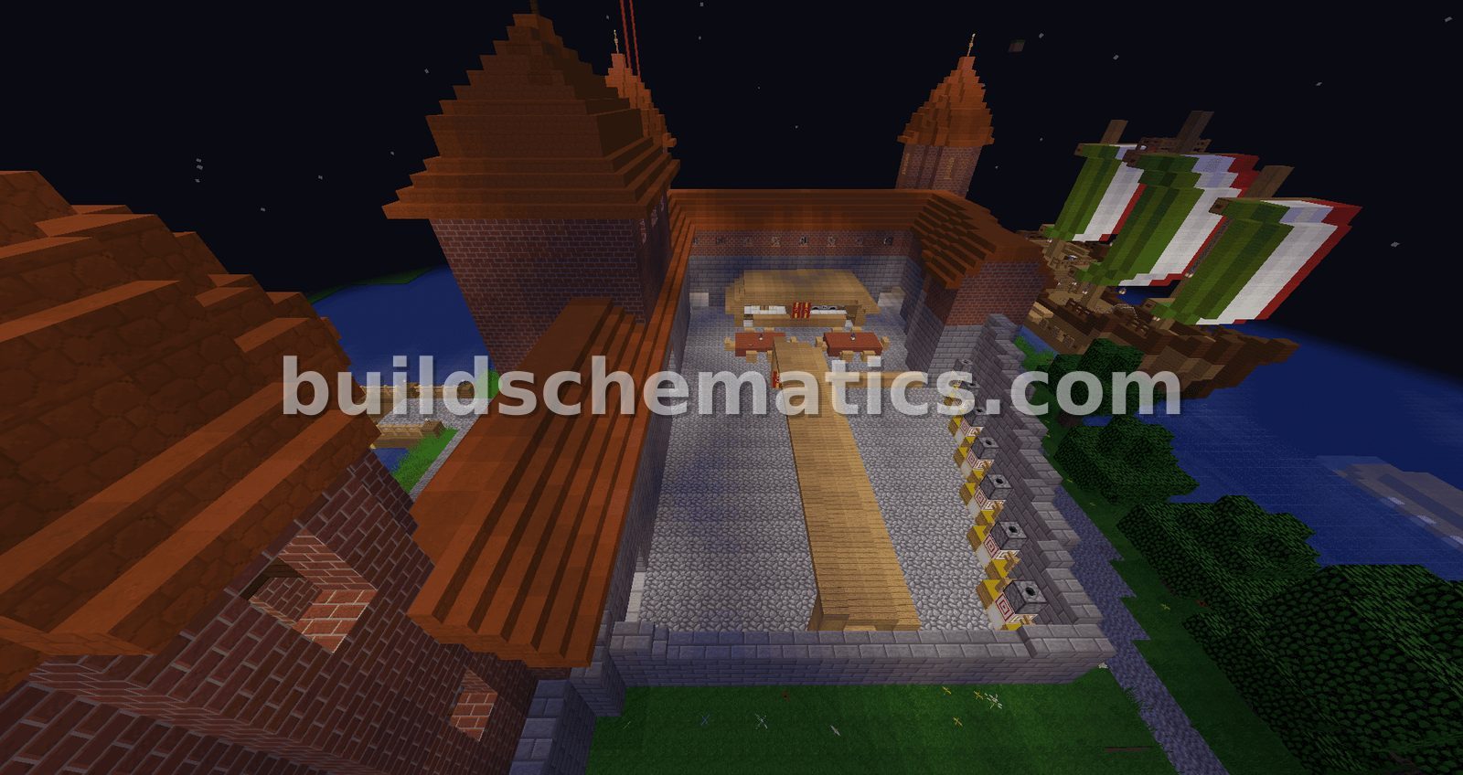 Trakai Castle Floating Island — view 2