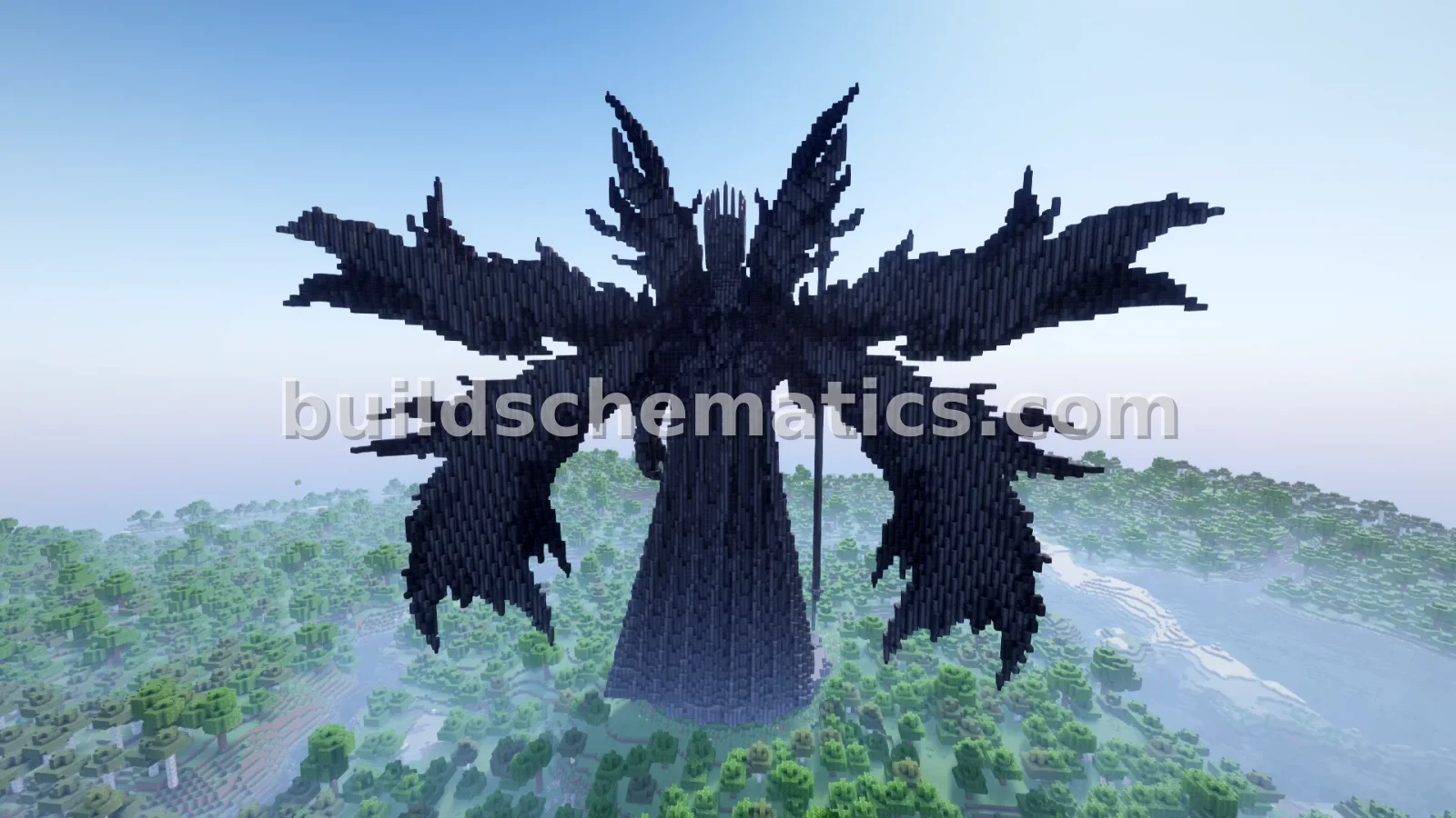 Lord of the Rings Sauron Concept Statue — view 3