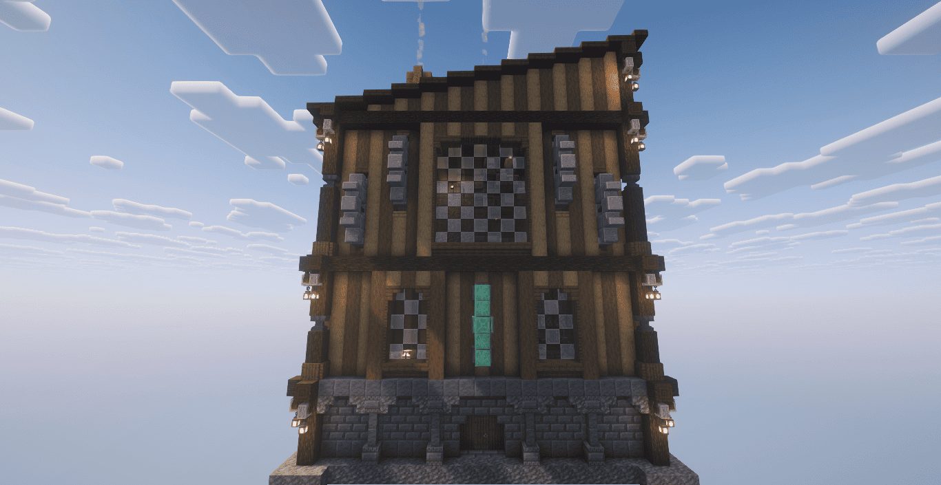 Steampunk Wood Farm Structure