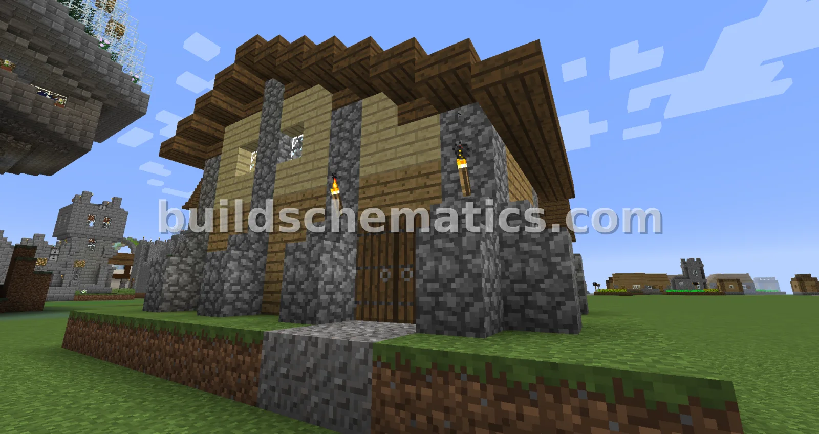 Alpine Farmhouse With Furniture
