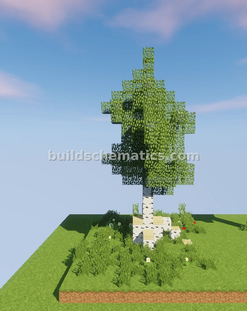 Custom Birch Tree Build