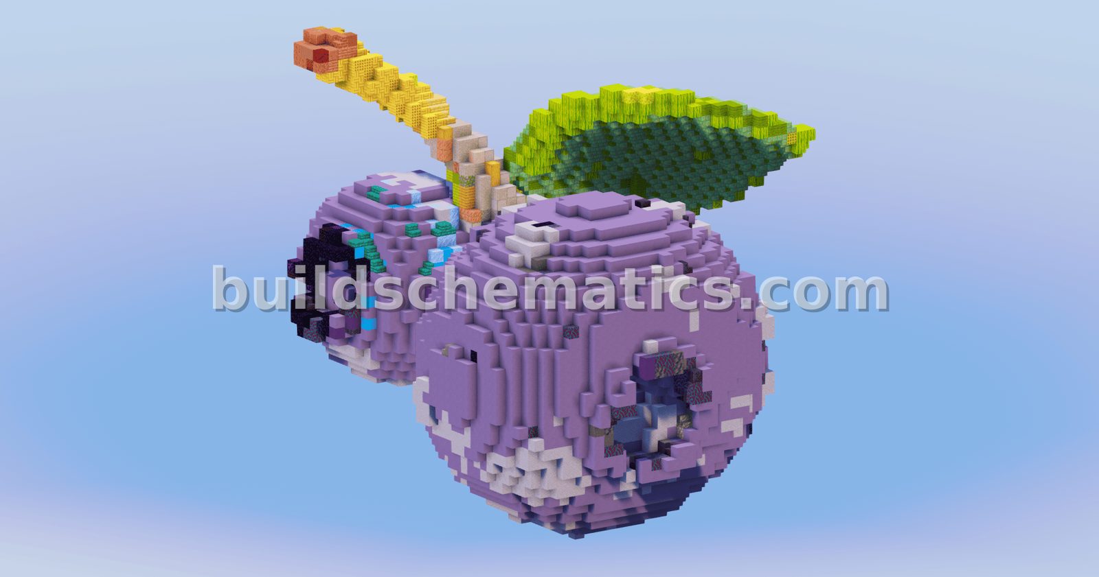 Blueberry Fruit Decoration