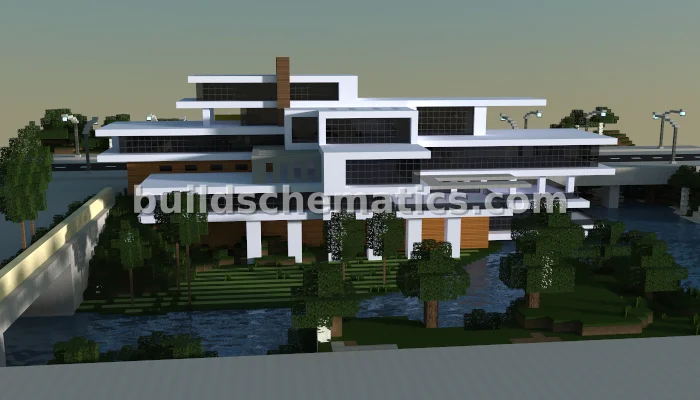 Modern Hillside Mansion