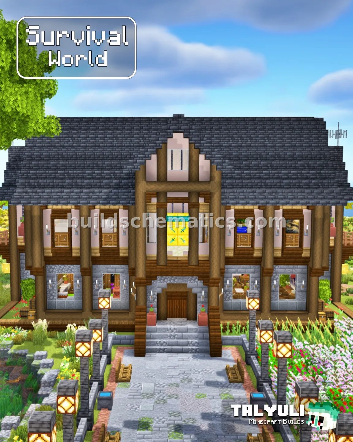Minecraft Adventure Guild Structure — view 2