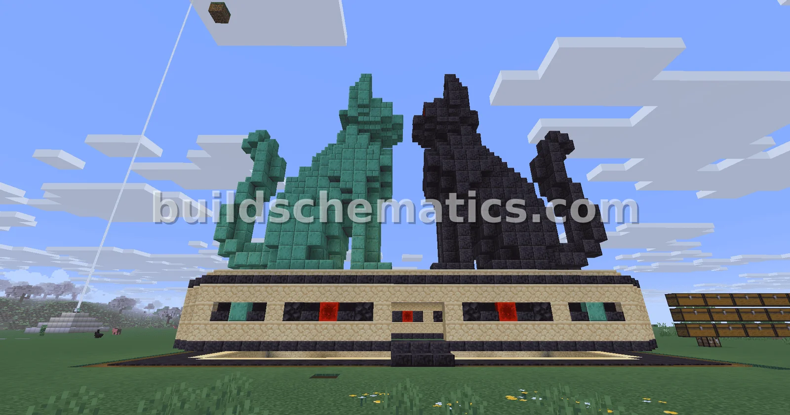 Egyptian Cat Statues — view 3