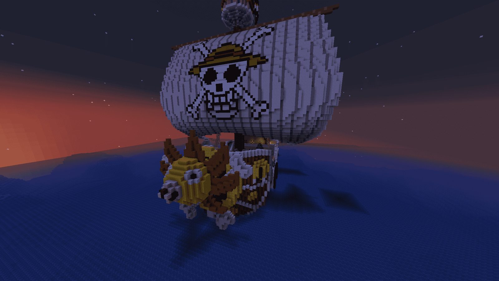 Thousand Sunny One Piece Ship Schematic