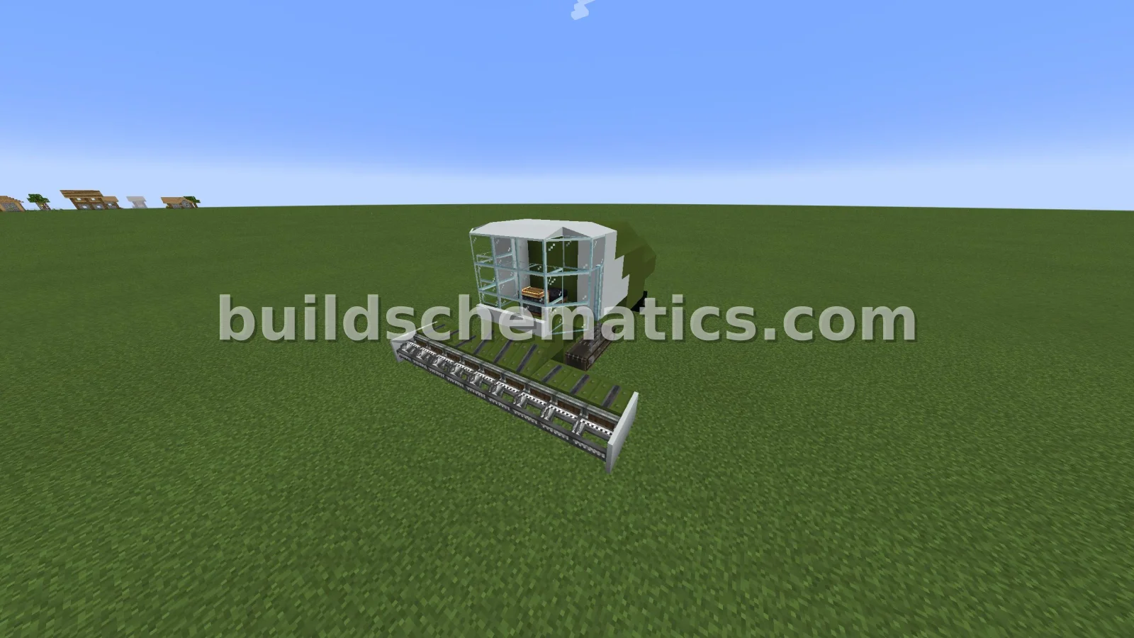 Automatic Crop Harvester with Cart Storage