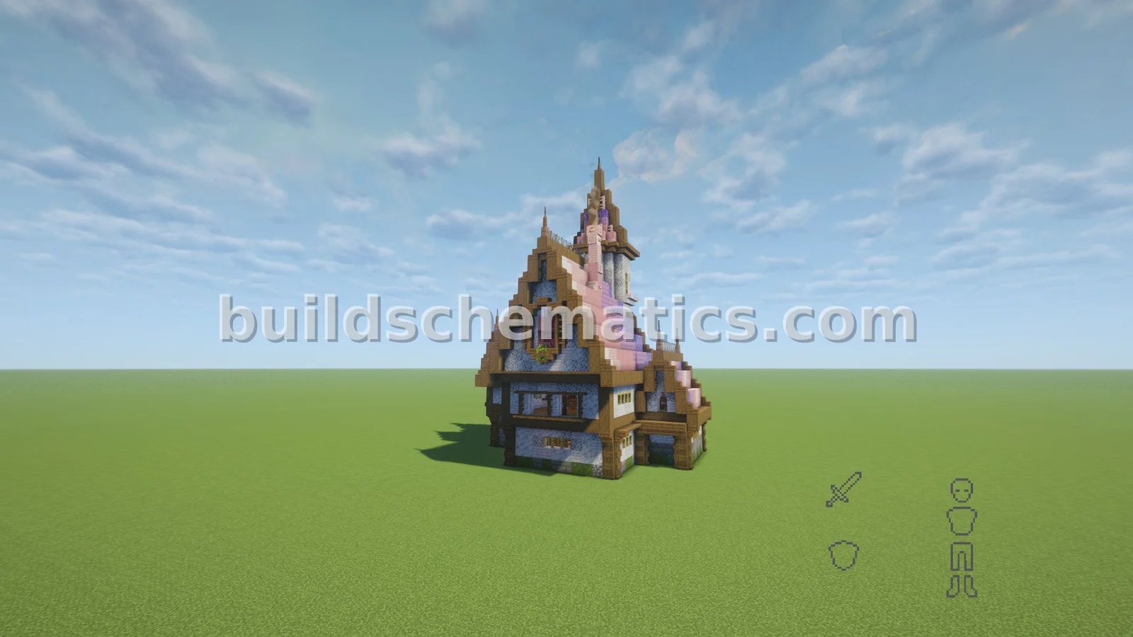Medieval Fantasy Tower House — view 4