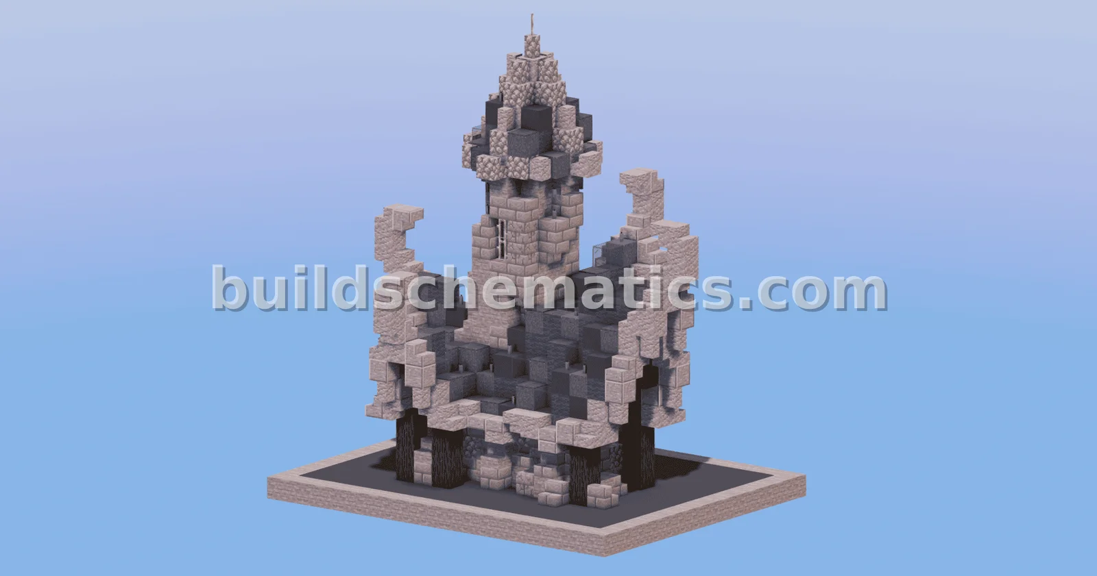 Dark Medieval Fantasy House 3