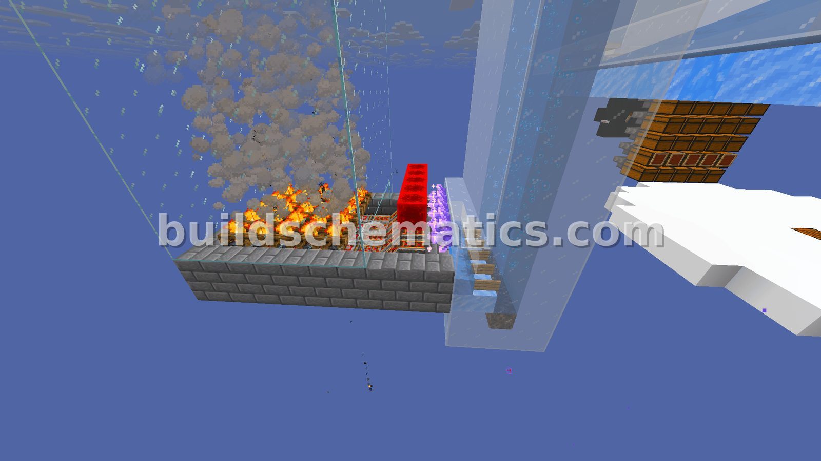Multi-Level Mob Farm with Storage — view 3