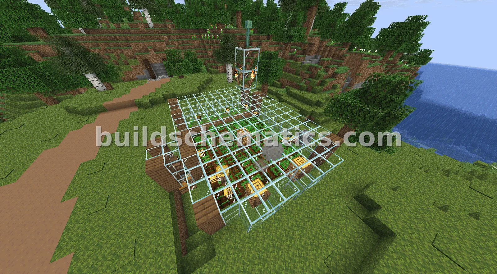 Villager Food and Bee Farm
