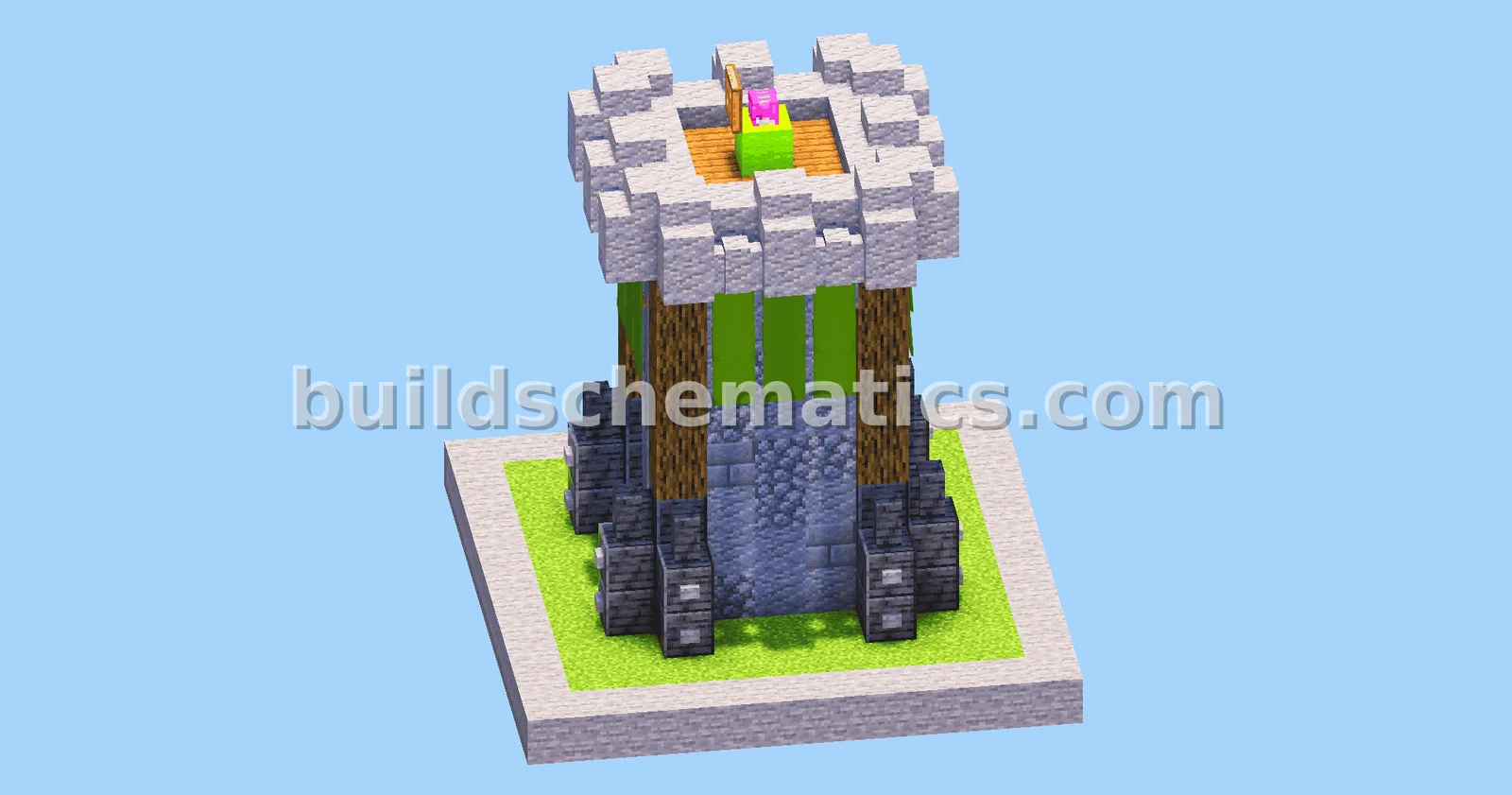 Clash of Clans Archer Tower Minecraft Build