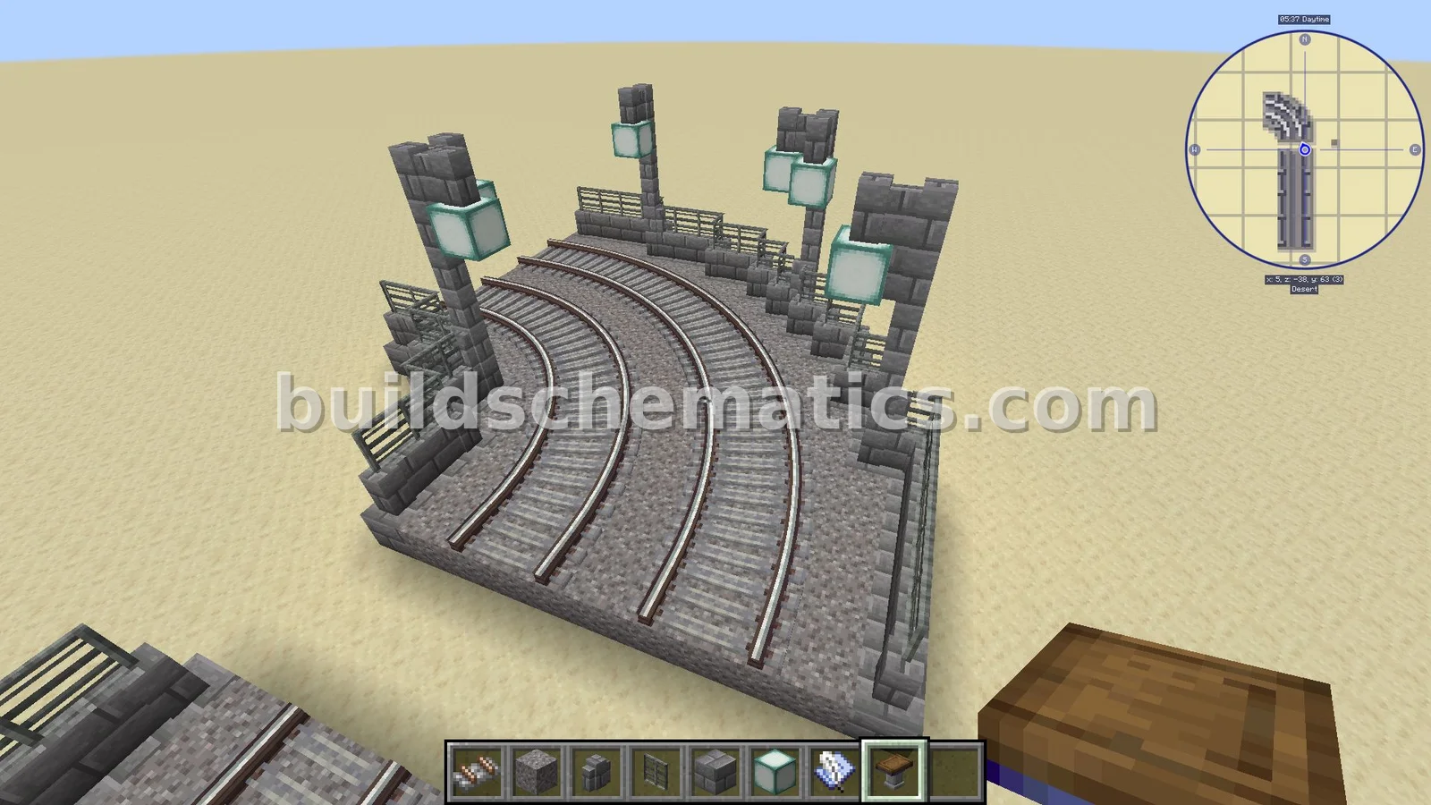 Simple Train Track Turn