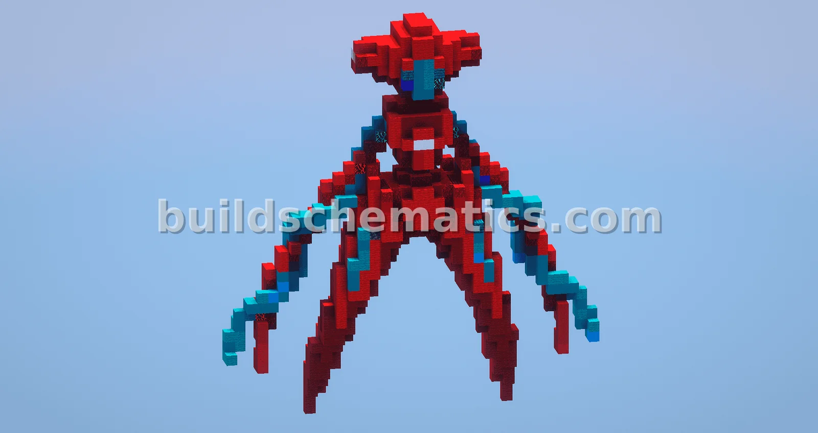 Pokemon Deoxys Organic Sculpture