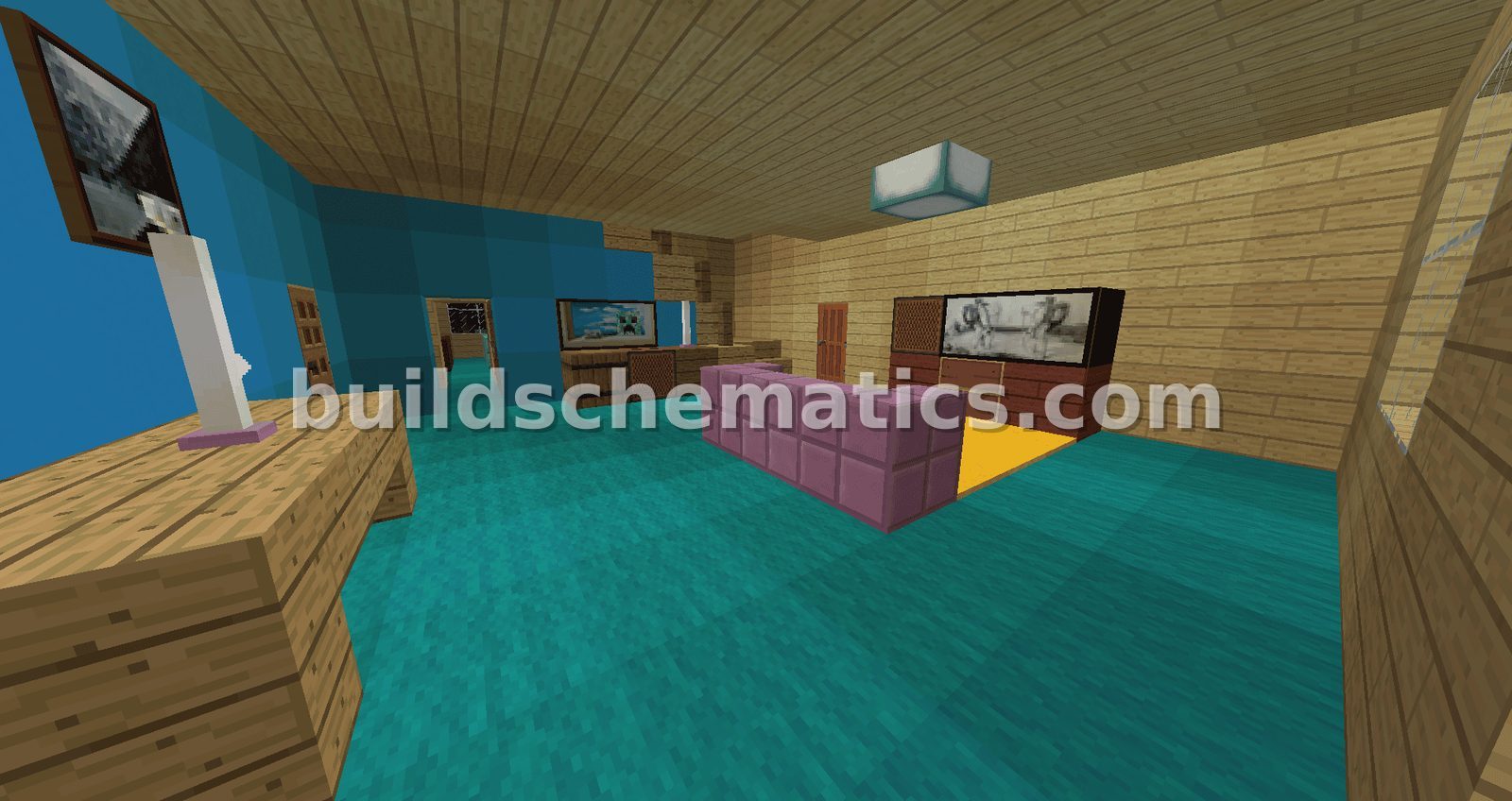 Family Guy Cartoon House — view 3