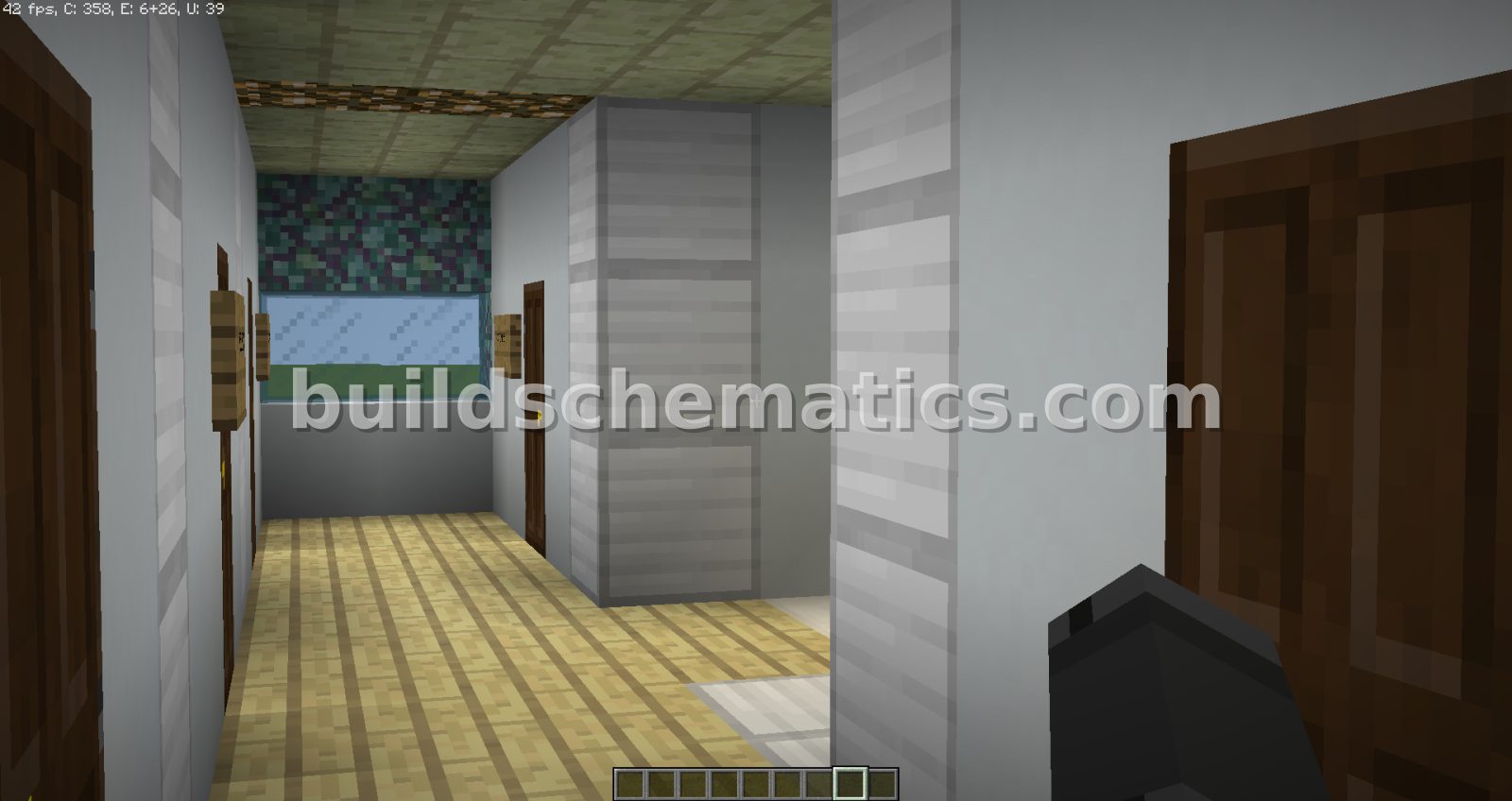 Modern Home With Garage — view 3