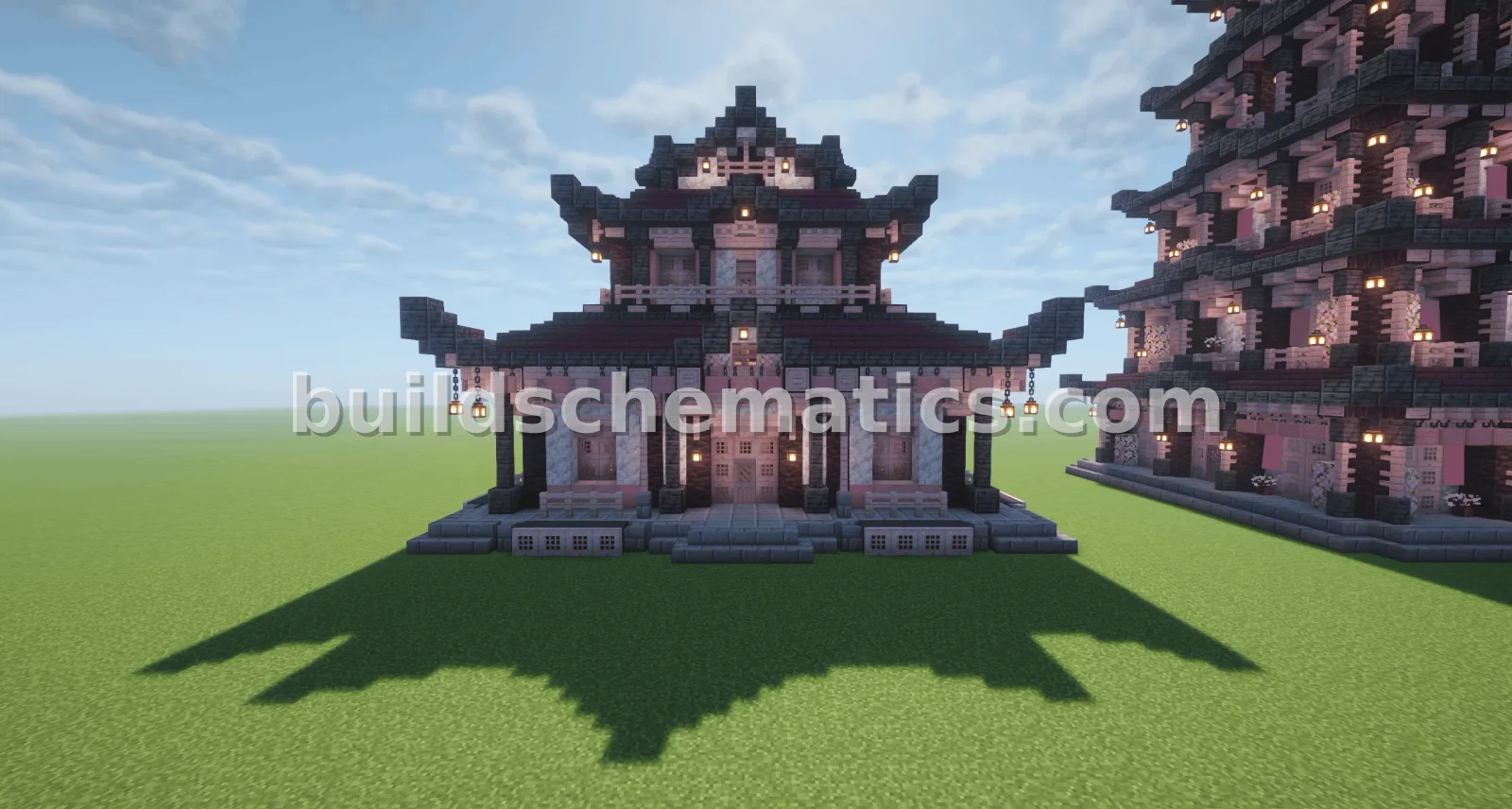 Japanese Cherry Blossom House