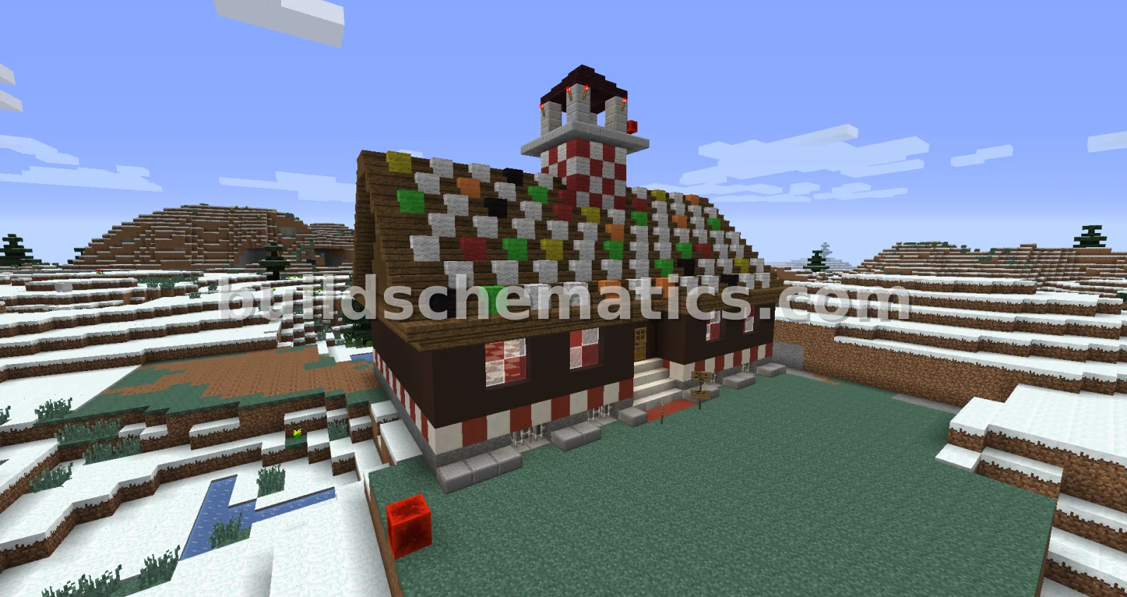 Gingerbread House for Christmas Village — view 2