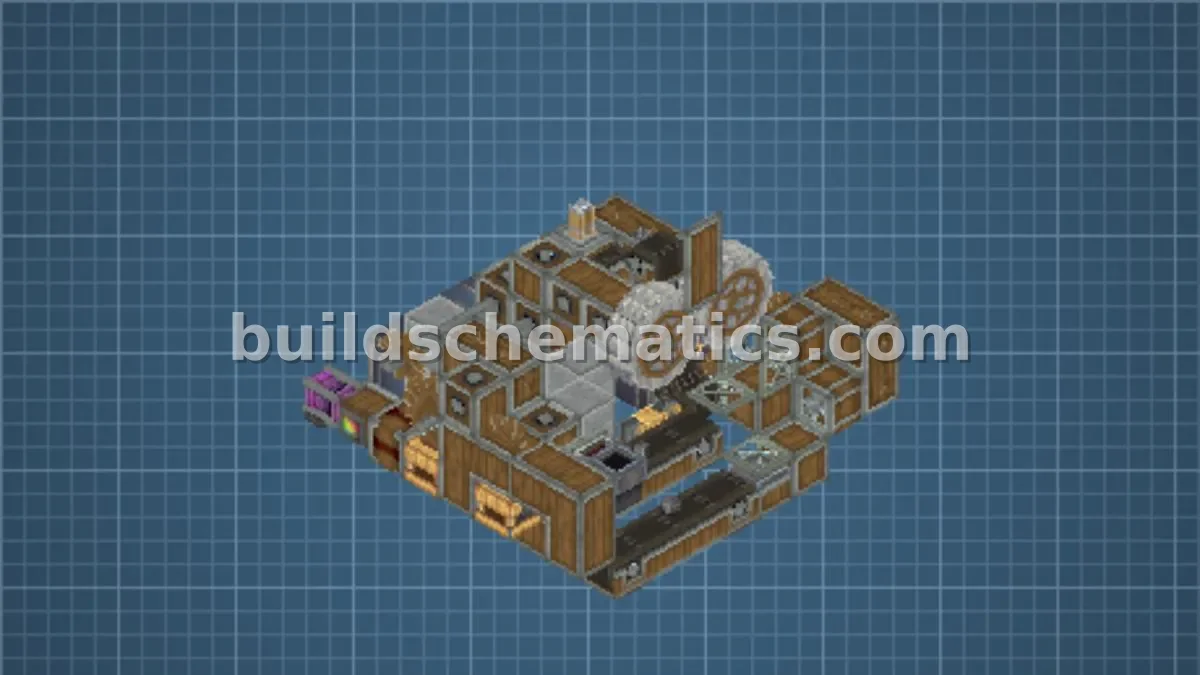 Compact Automatic Iron Farm — view 4