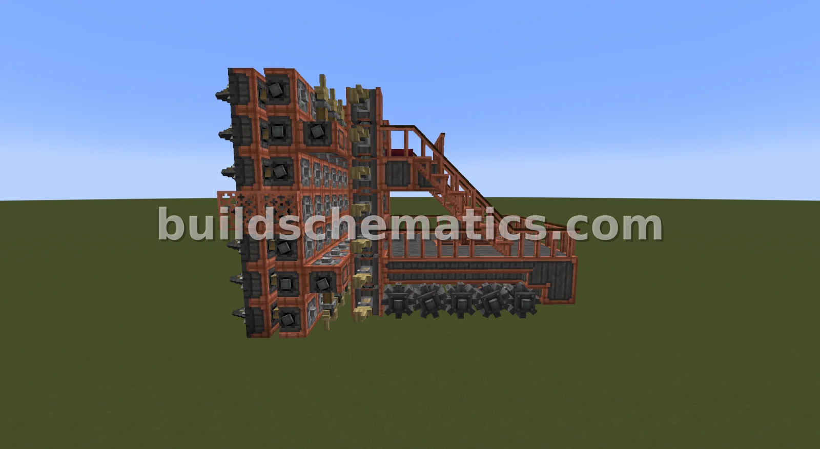 Automated Mining Machine with Wall Construction — view 4
