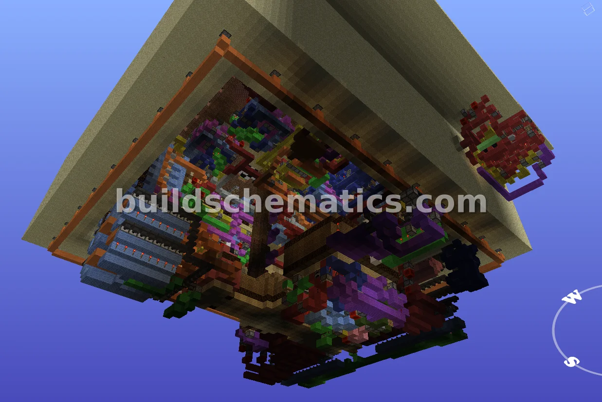 Secure Minecraft House with Advanced Security Systems — view 3