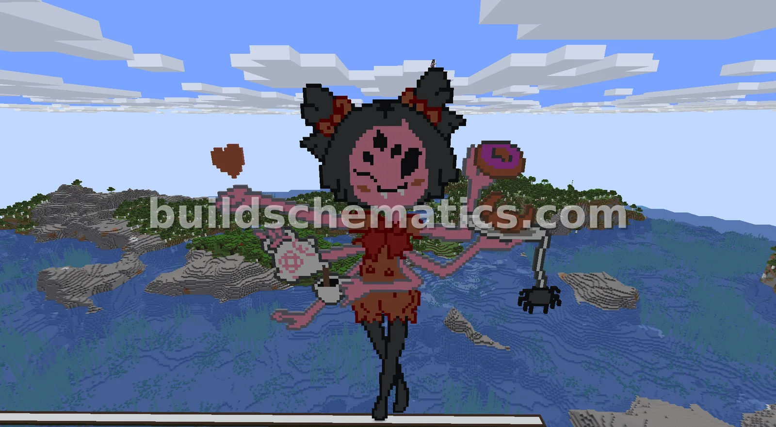 Muffet Pixel Art