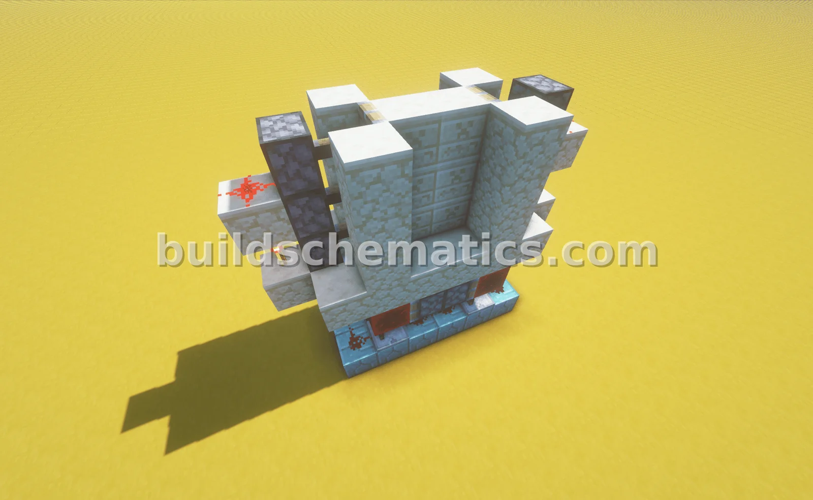 Compact Torch-Activated 2x3 Piston Door
